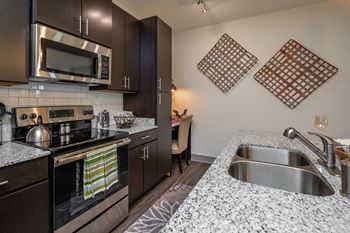 Stainless steel energy efficient appliance package